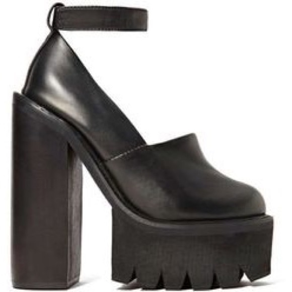 Jeffrey Campbell Scully Platform Chunky Heel - Picture 4 of 8